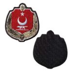 turkiye cumhuriyeti ilk devlet armasi patch pec cirtli