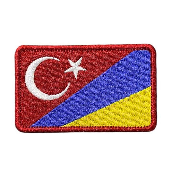 turkiye ukrayna bayragi patch nakis arma pec