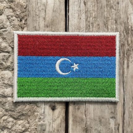 guney turkistan bayragi armasi peci patch