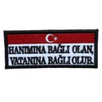 hanimina bagli olan vatanina bagli olur pec arma