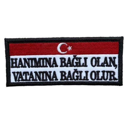 hanimina bagli olan vatanina bagli olur pec arma
