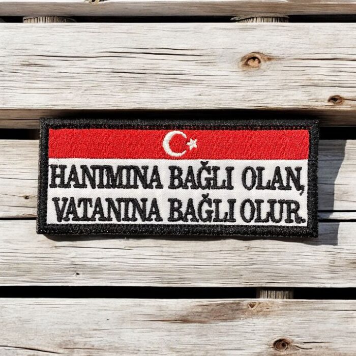 hanimina bagli olan vatanina bagli olur pec arma