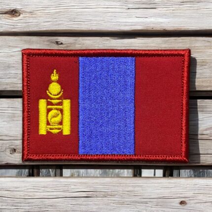 mogolistan bayragi nakis arma patch