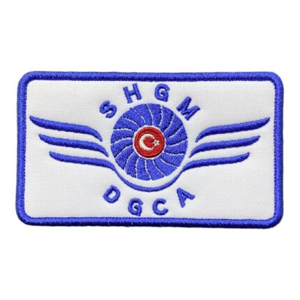 shgm sivil havacilik armasi patch nakis