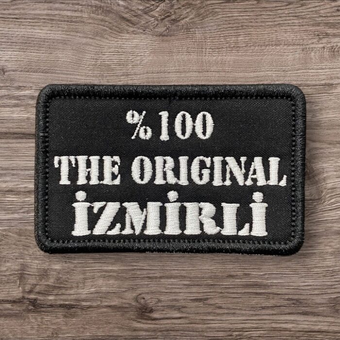 the original izmirli yazili nakis patch pec