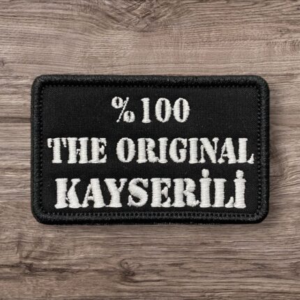 the original kayserili yazili nakis patch pec