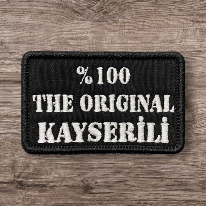 the original kayserili yazili nakis patch pec