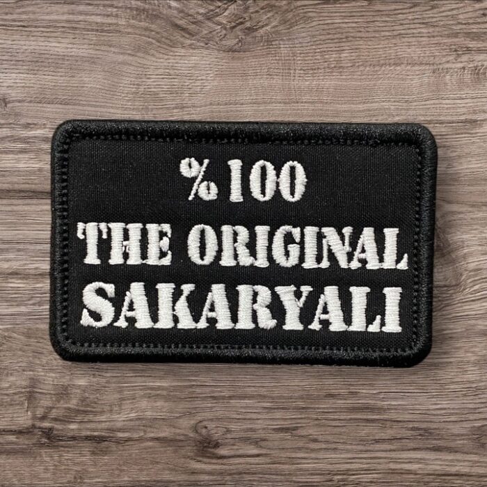 the original sakaryali yazili nakis patch pec