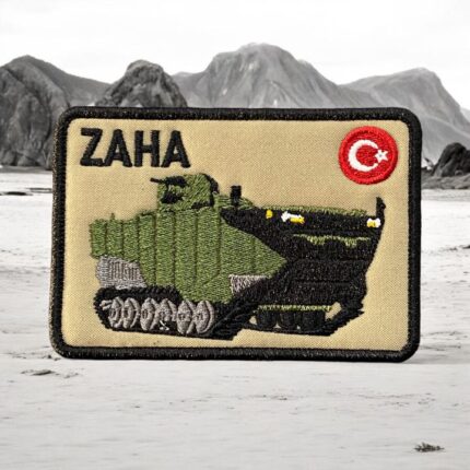 zaha zirhli amfibi hucum araci patch nakis