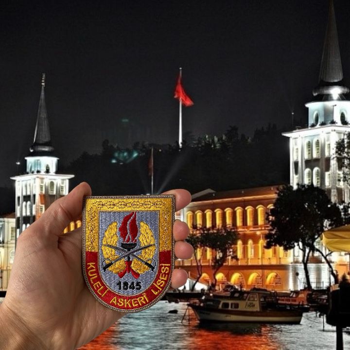 1945 kuleli askeri lisesi nakis patch arma