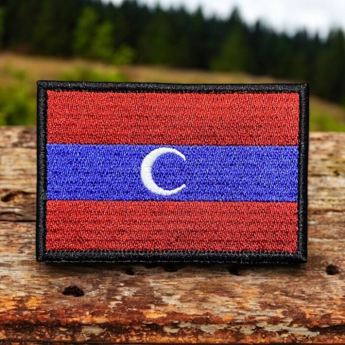 arnavut turkleri bayragi peci nakis patch