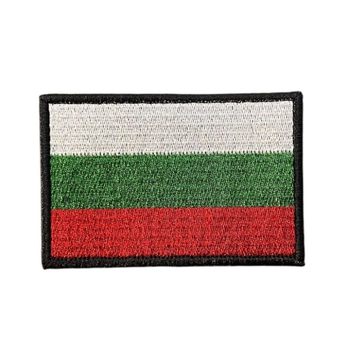 bulgaristan bayragi arma nakis patch