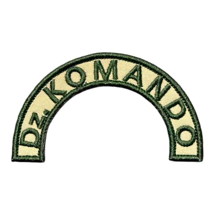 tan colored ground dz commando patch