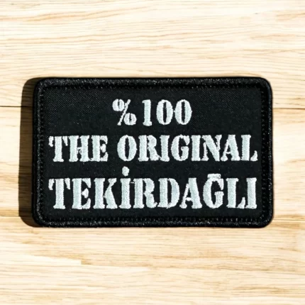 the original tekirdagli yazili nakis patch pec