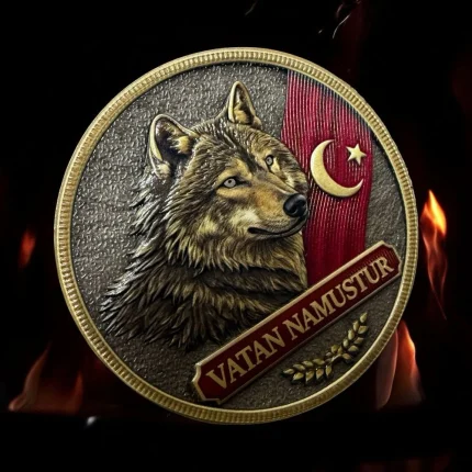 3d homeland is honor bozkurt badge