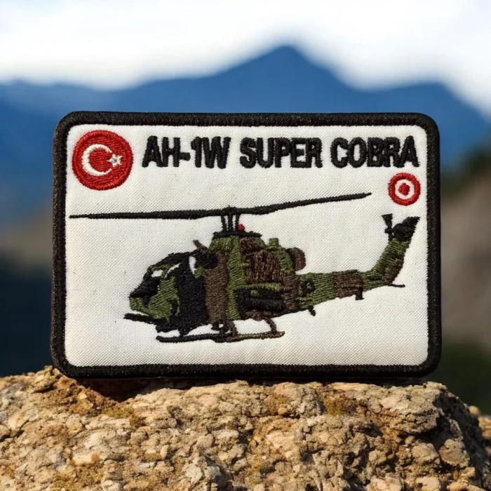 ah 1w super cobra helikopter nakis patch