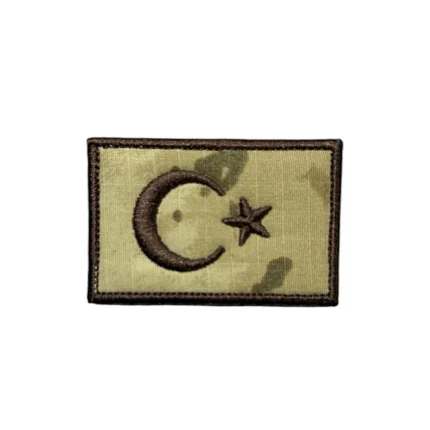 jandarma camouflage turkish flag patch