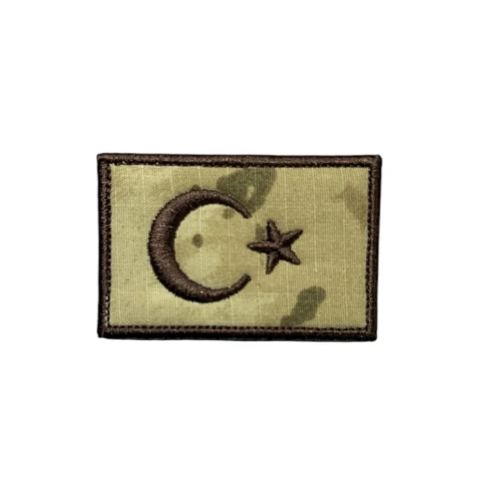 jandarma camouflage turkish flag patch