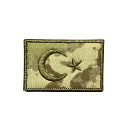 kara kuvvetleri camouflage turkish flag patch