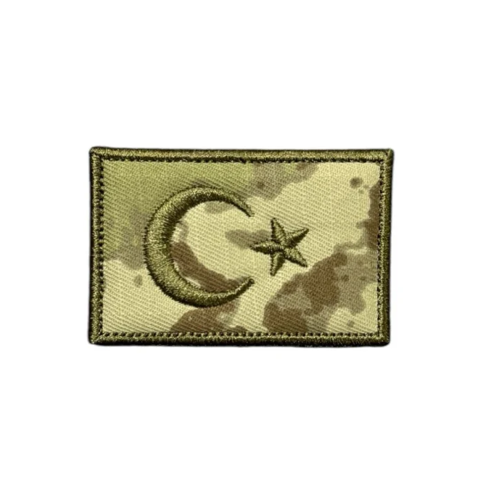 kara kuvvetleri camouflage turkish flag patch