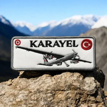 karayel uav embroidery patch