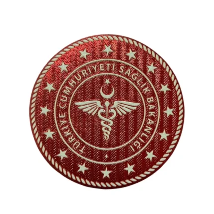 ministry of health logo chest arm badge patch