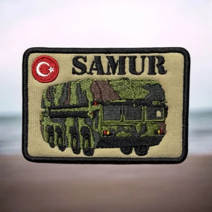 samur seyyar yuzucu hucum koprusu nakis patch