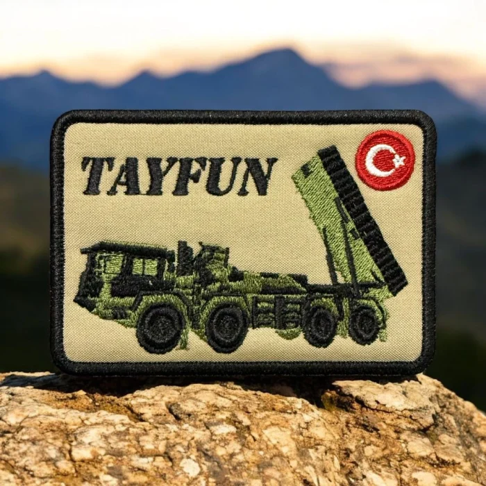 typhon missile patch embroidery