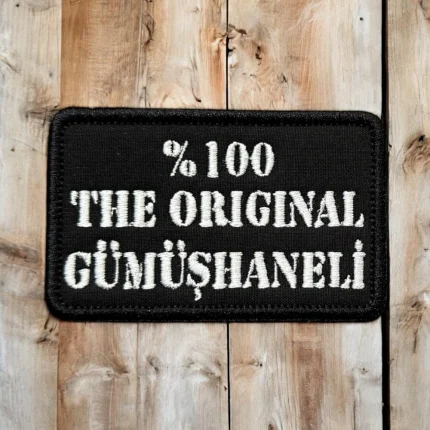 the original gumushaneli embroidery patch