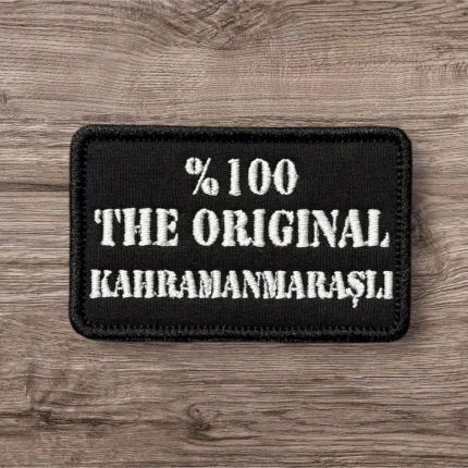 the original kahramanmarasli yazili nakis patch