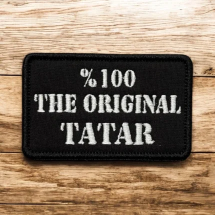 the original tatar yazili nakis patch pec