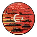 turk savunma sanayi a crescent patch