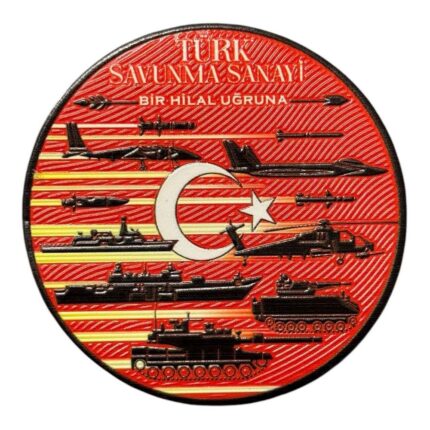 turk savunma sanayi a crescent patch