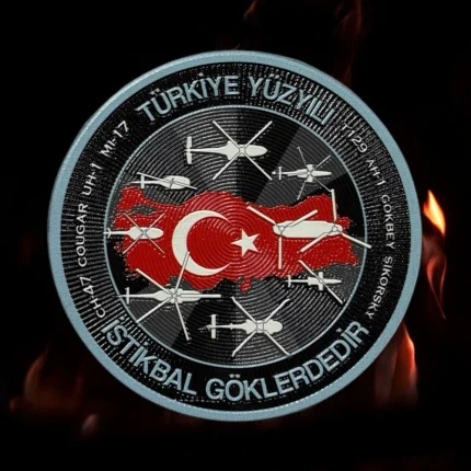 turkiye century helicopter squadron patch crest