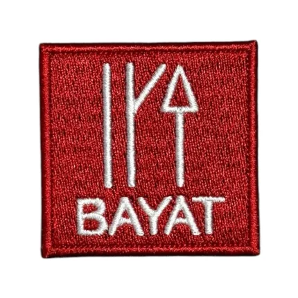bayat turkish oghuz tribe symbol tamga patch