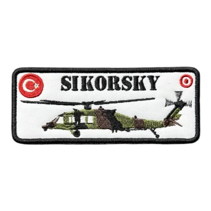 sikorsky helikopter nakis patch pec