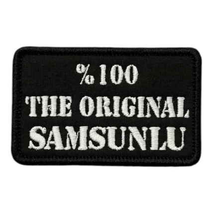 the original samsunlu yazili nakis pec patch