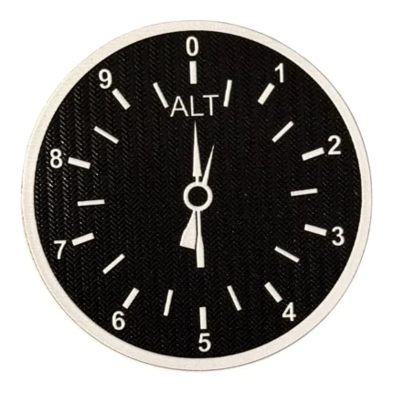 aircraft altimeter indicator patch