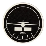 aircraft turn belt indicator patch