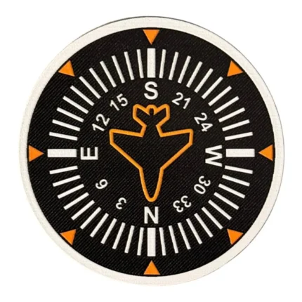 aircraft heading gyro indicator patch