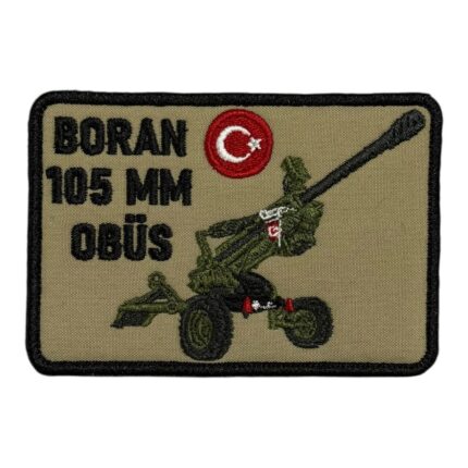 boran 105 mm obus nakis pec patch