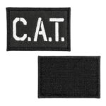 counter attack team cat patch 6x4 cm velcro