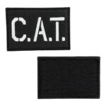 counter attack team cat patch 8x5 cm velcro