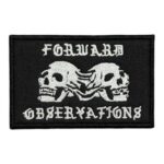 Skull Forward Observations Embroidery Patch
