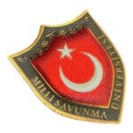 milli savunma universitesi coat badge patch arms