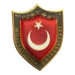 milli savunma universitesi coat badge patch