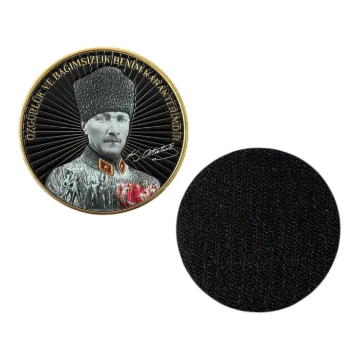 ozgurluk ve bagimsizlik ataturk patch pec cirtli