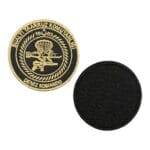 tan color sat sea commando patch velcro