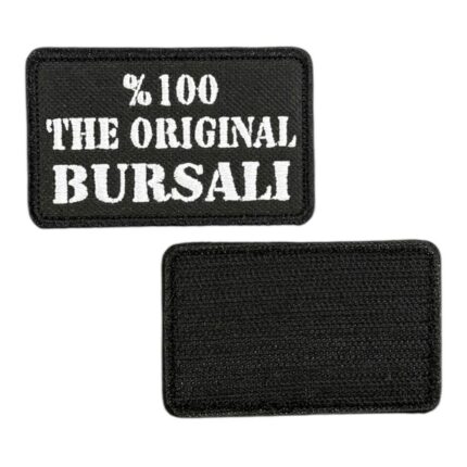 the original bursali written patch velcro