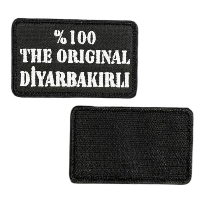 the original diyarbakirli yazili nakis pec patch cirtli